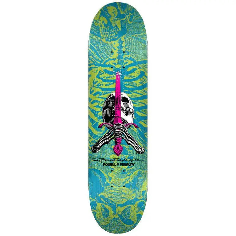 Powell-Peralta Skull & Sword Fade Deck #243 - 8.25"