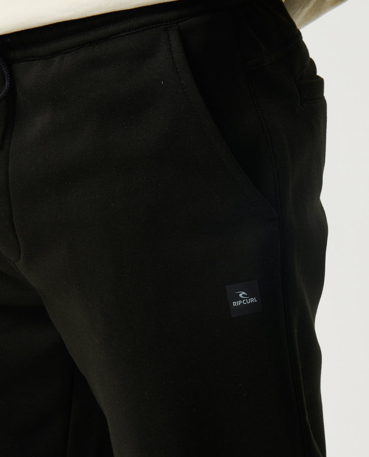 Ripcurl Departed Bonded DWR Trackpant - Black