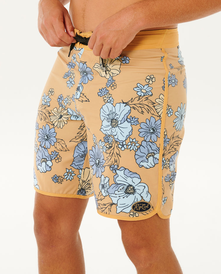 Ripcurl Mirage Pacific Rinse Floral Shorts - Ochre