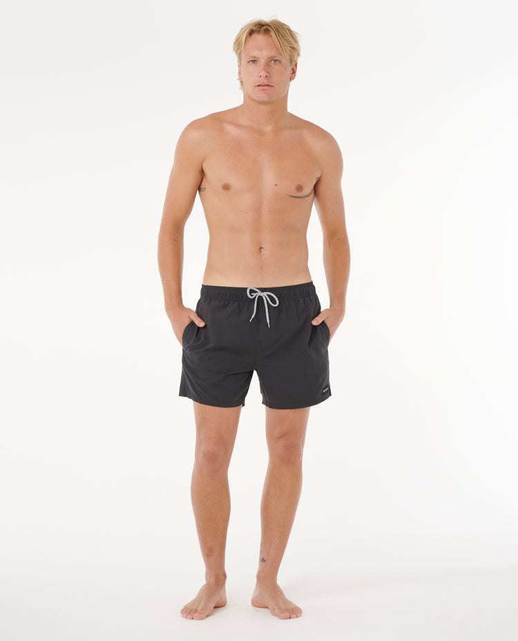 Ripcurl Offset 15 Volley Shorts - Black