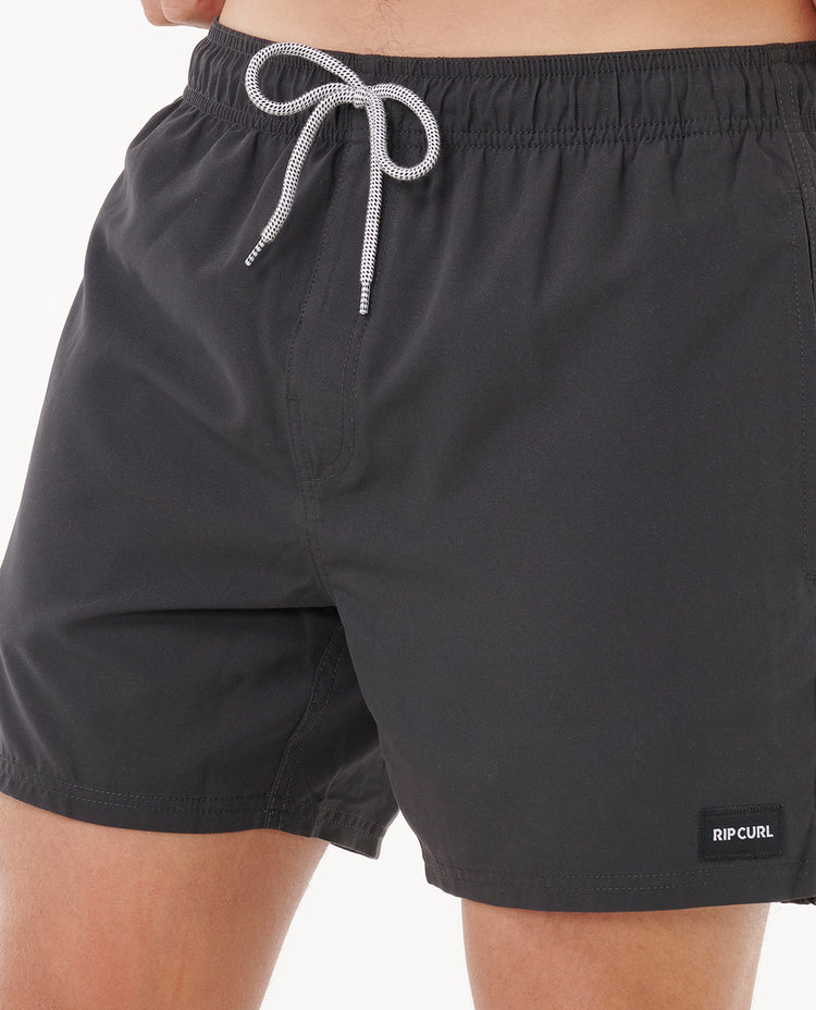 Ripcurl Offset 15 Volley Shorts - Black