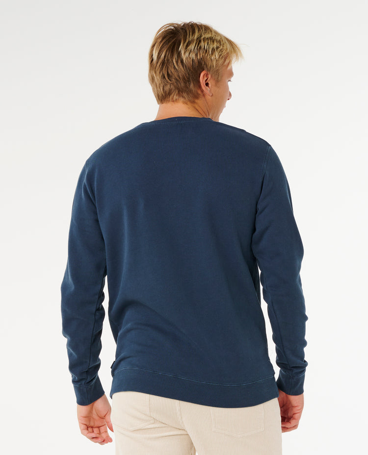 Ripcurl Pacific Rinse Patch Crew - Dark Navy