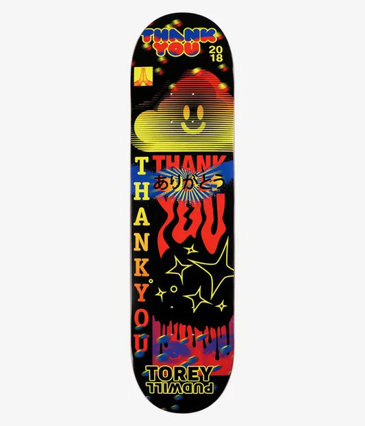 Thank You Torey Pudwill Fly Tiger Deck - 7.75"