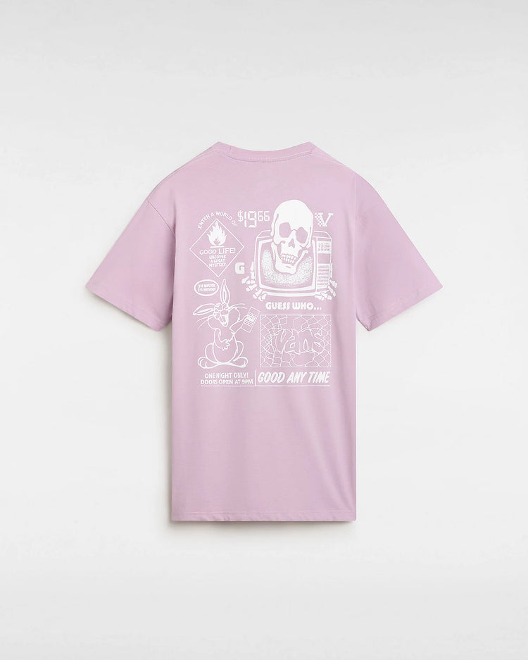 Vans Crazy Eddy T Shirt - Lilac