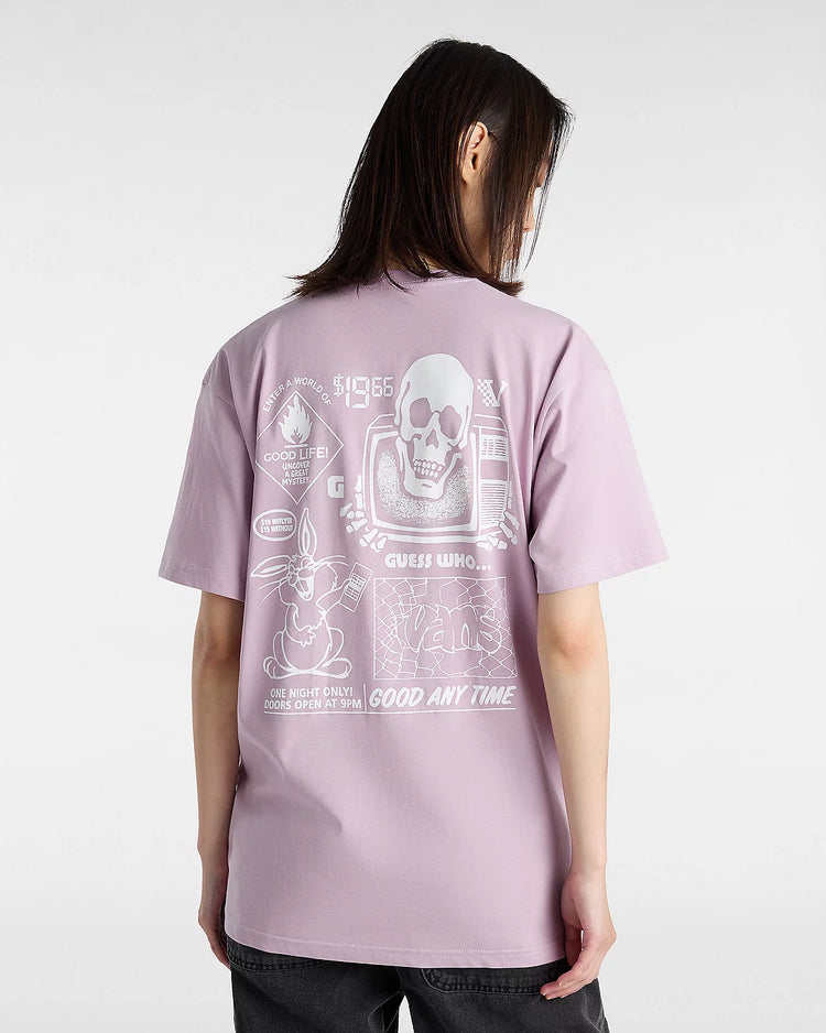 Vans Crazy Eddy T Shirt - Lilac