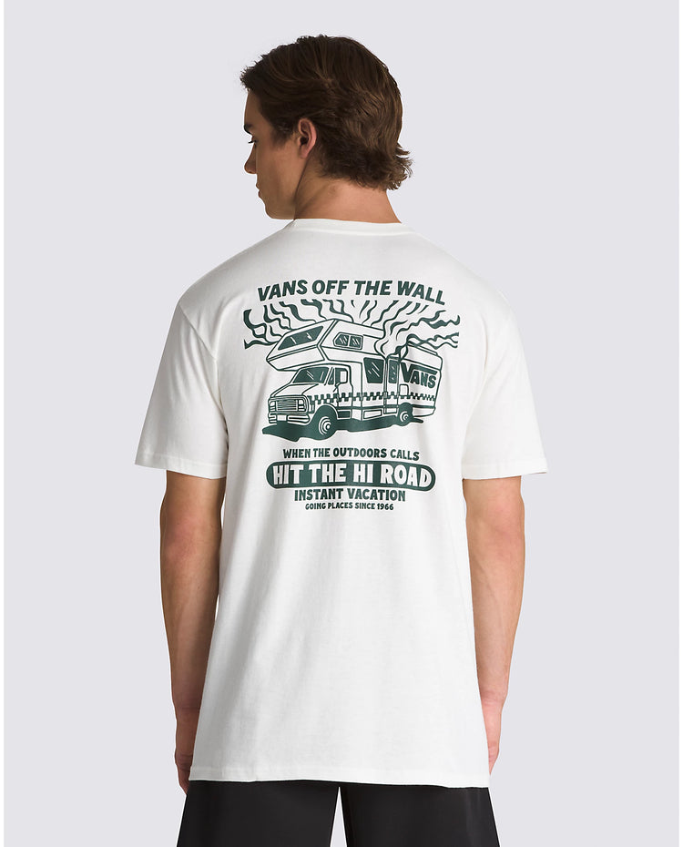 Vans Hi Road T Shirt - Marshmallow
