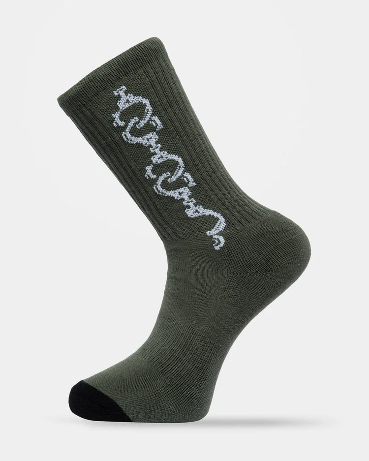 Volcom Daniel Shepard Socks - Dark Olive