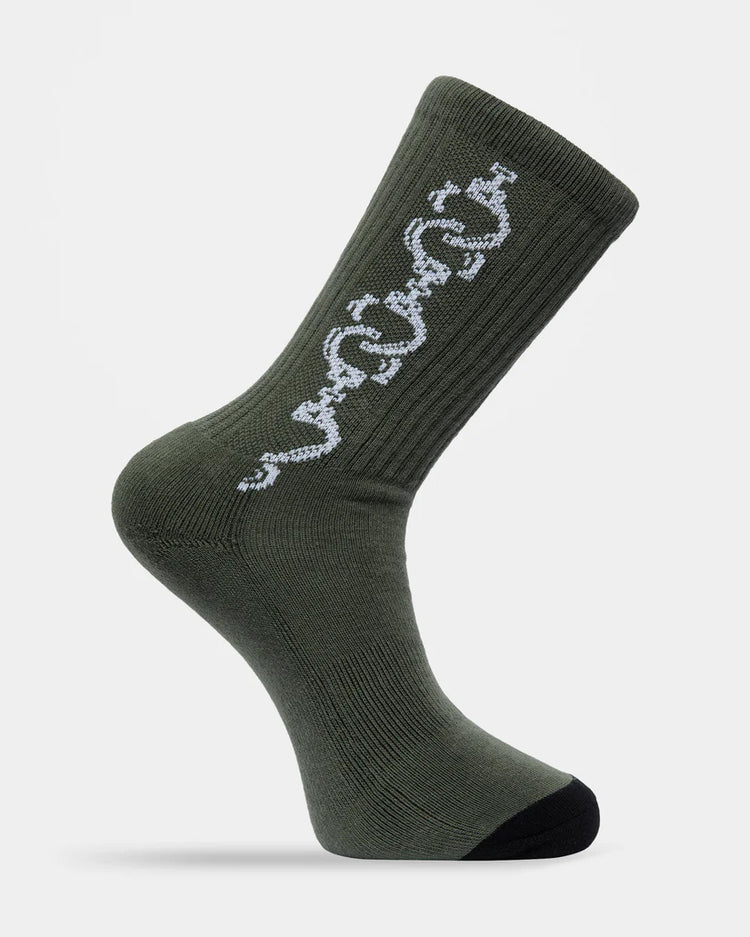 Volcom Daniel Shepard Socks - Dark Olive