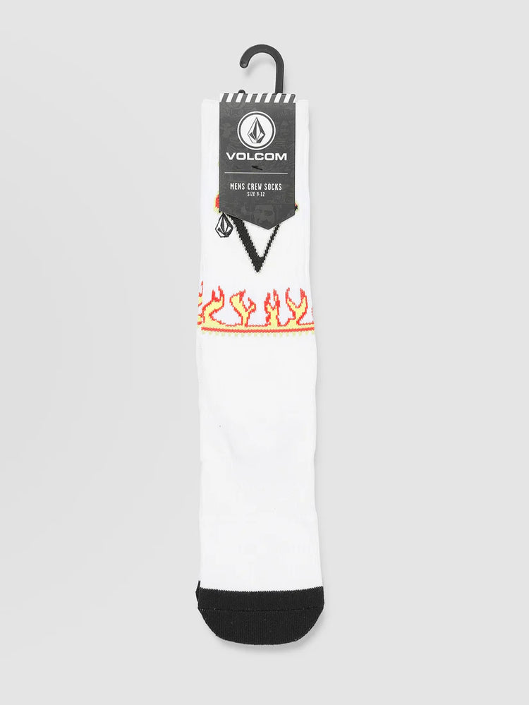 Volcom Fergadelic Socks - White