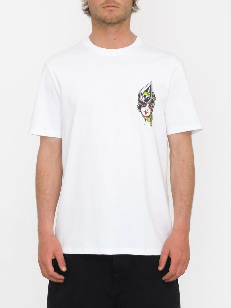 Volcom Lintell Mirror T Shirt - White