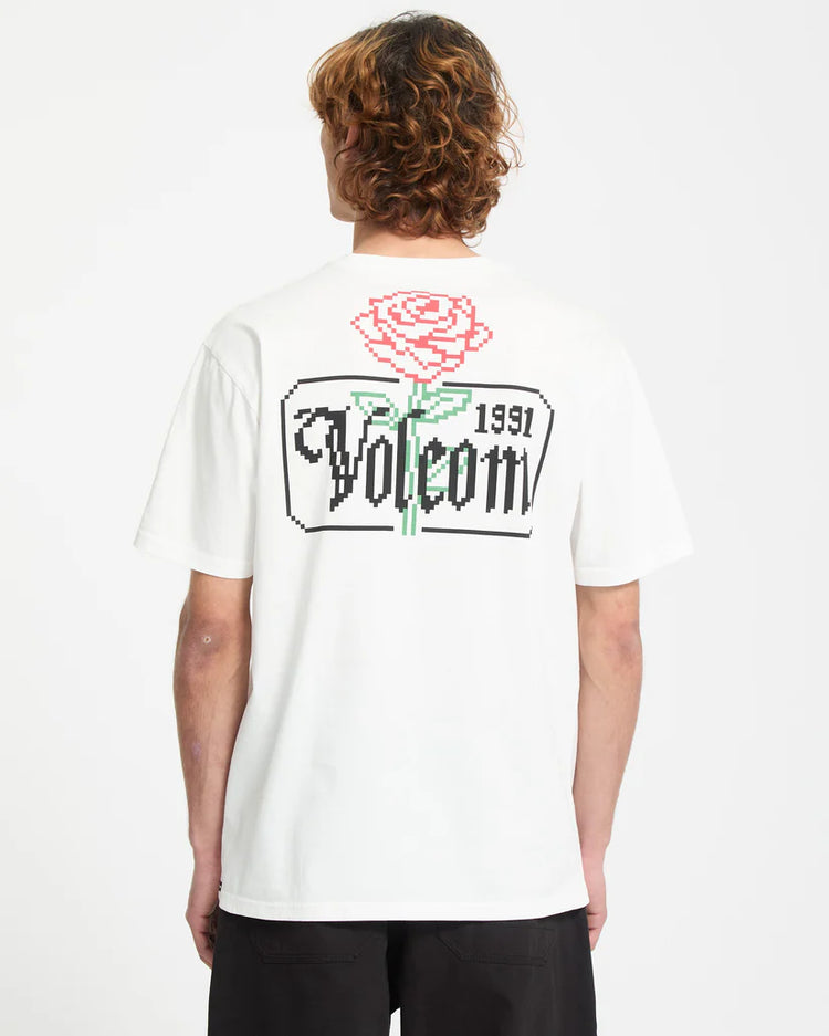 Volcom Pleasantry T Shirt - Off White