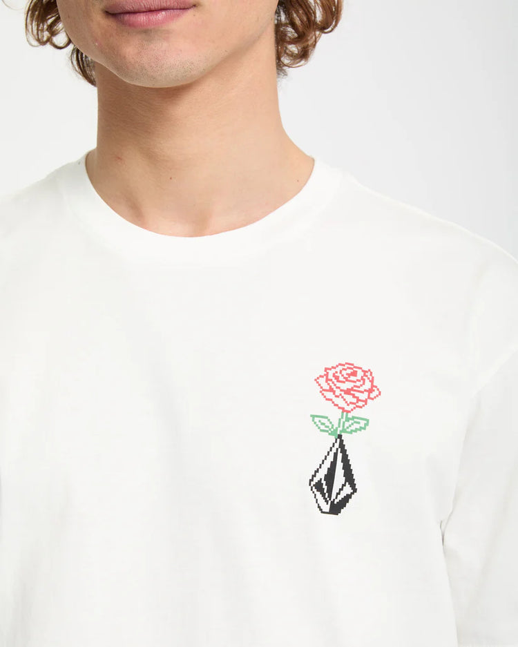 Volcom Pleasantry T Shirt - Off White