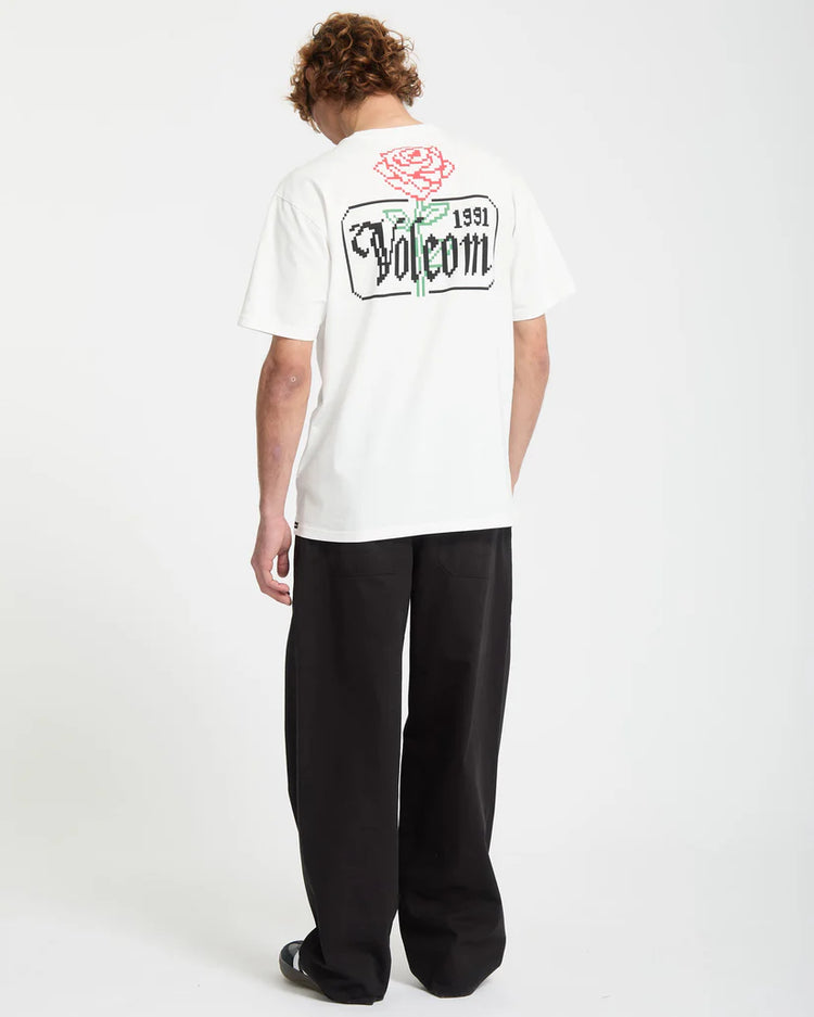 Volcom Pleasantry T Shirt - Off White