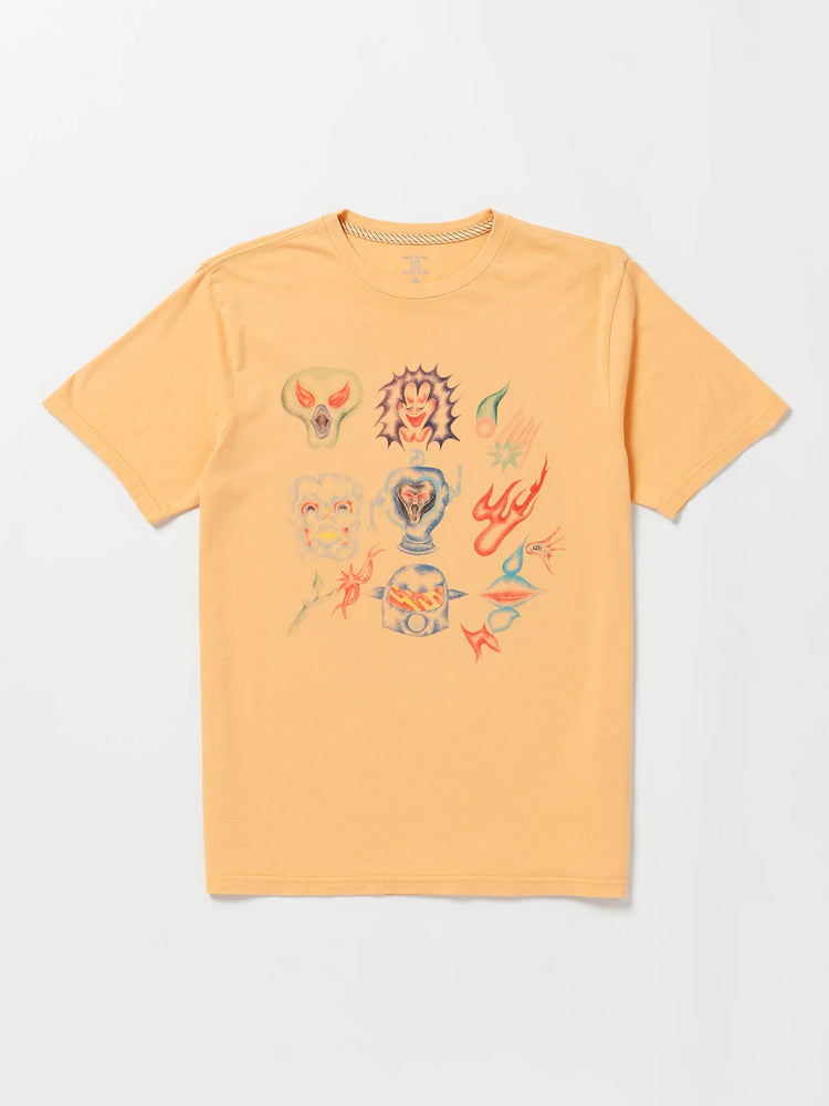 Volcom Sam Ryser T Shirt - Flash Orange