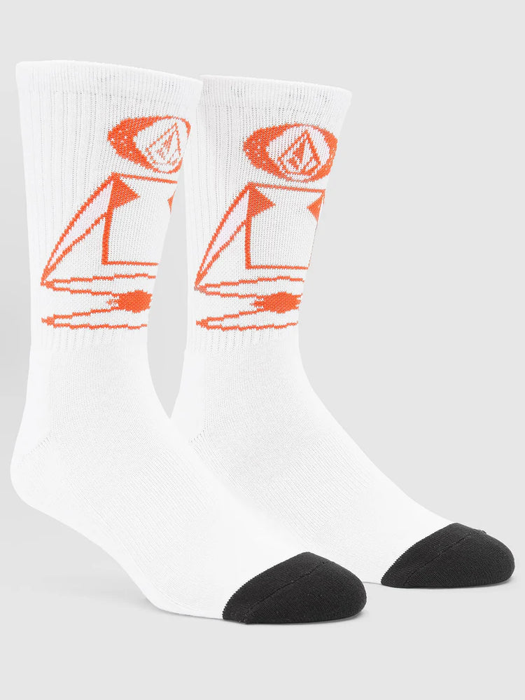 Volcom Skate Vitals Remy Socks - Off White