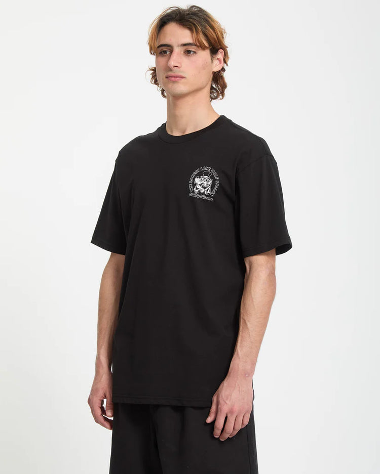 Volcom Solo Wolf T Shirt - Black
