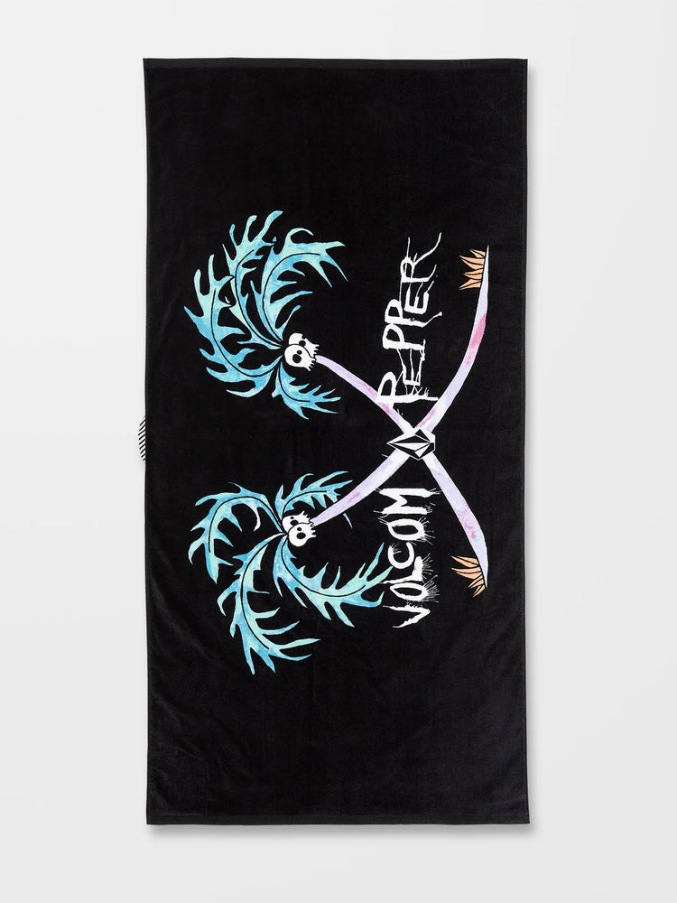 Volcom Stone Pepper Towel - Black