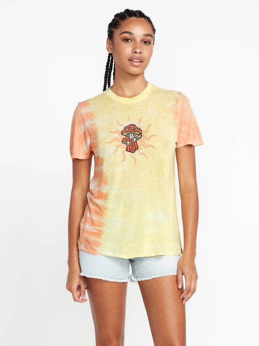 Volcom Stone Tern N Bern T Shirt - Citron