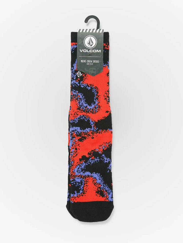 Volcom Stoney Shred Socks - Bright Red