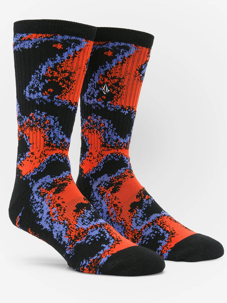 Volcom Stoney Shred Socks - Bright Red