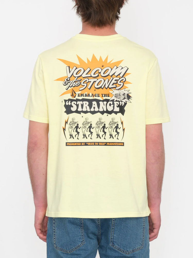 Volcom Strange Relics T Shirt - Aura Yellow