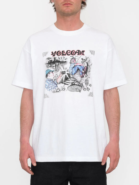 Volcom Street Keutchi T Shirt - White