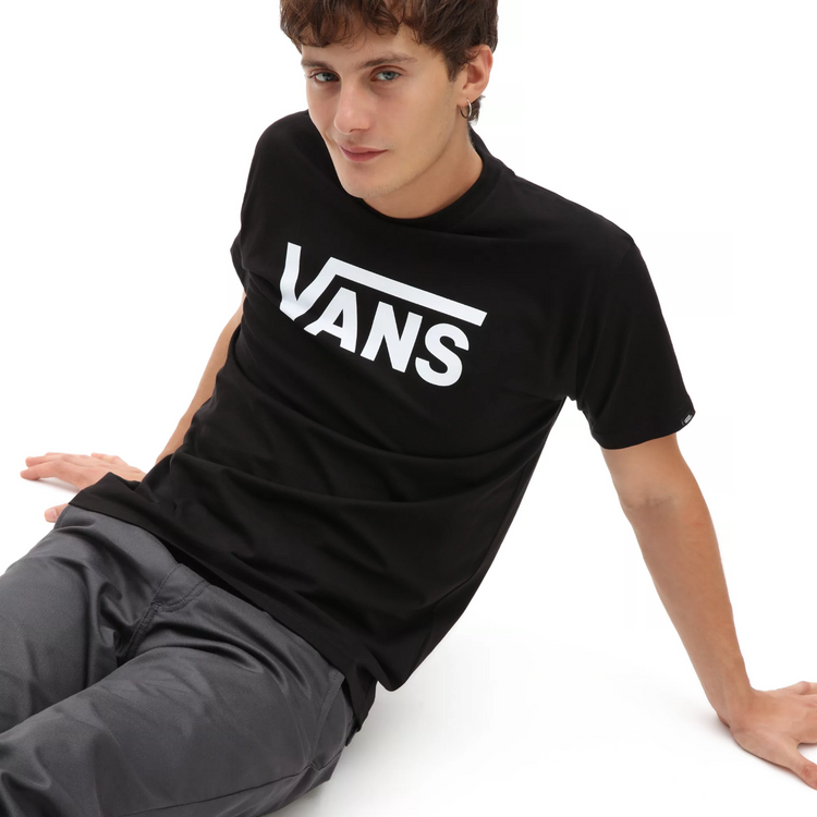 Vans Classic T Shirt - Black/White