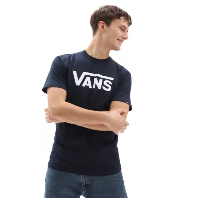 Vans Classic T Shirt - Navy/White