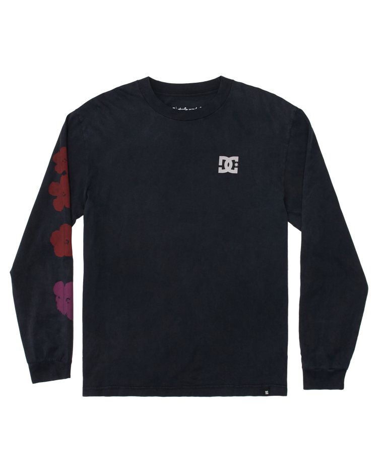 DC x Andy Warhol Life And Death Long Sleeve T Shirt - Black