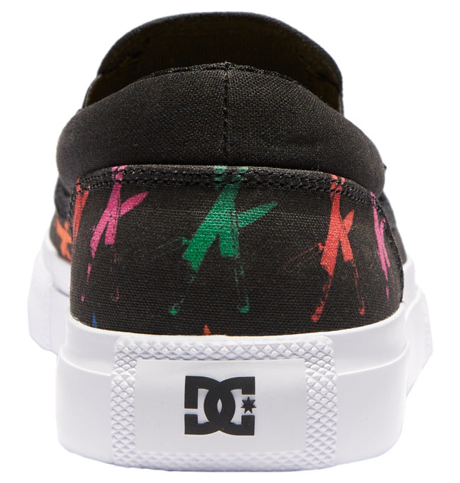 DC x Andy Warhol Manual Slip-On Skate Shoes - Black