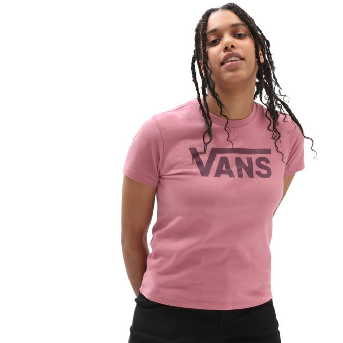 Vans Flying V T Shirt - Rose