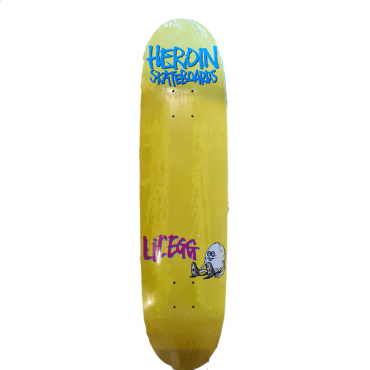 Heroin Skateboards Lil Egg Deck - 7.9"