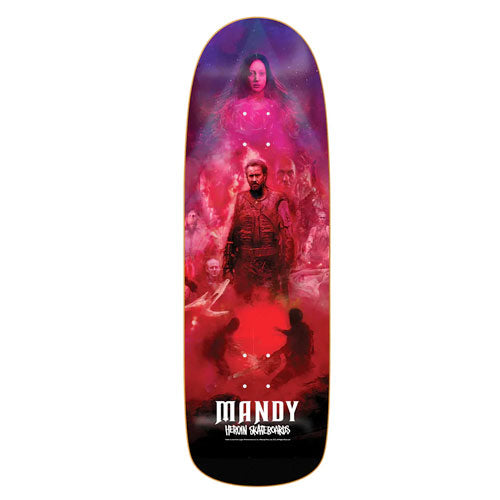 Heroin Skateboards 'Mandy’ Poster Deck - 9.6"