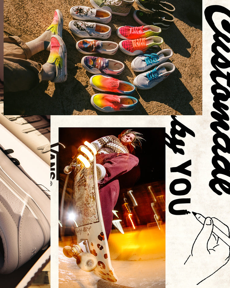 Vans x Lovenskate - Skate Slip-On "Custom Made By You" - White