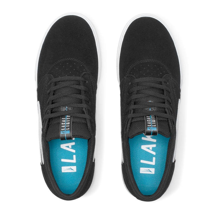 Lakai Griffin Skate Shoes - Black Suede