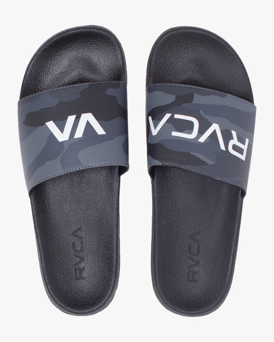 RVCA Sport Slider Sandals - Camo