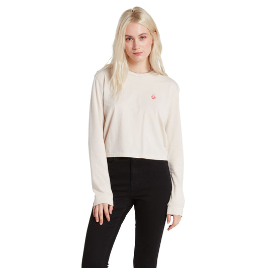 Volcom Stones LS T Shirt - Bone