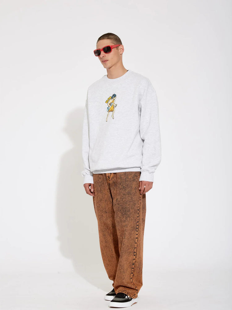 Volcom Todd Bratrud Crew - Heather Grey