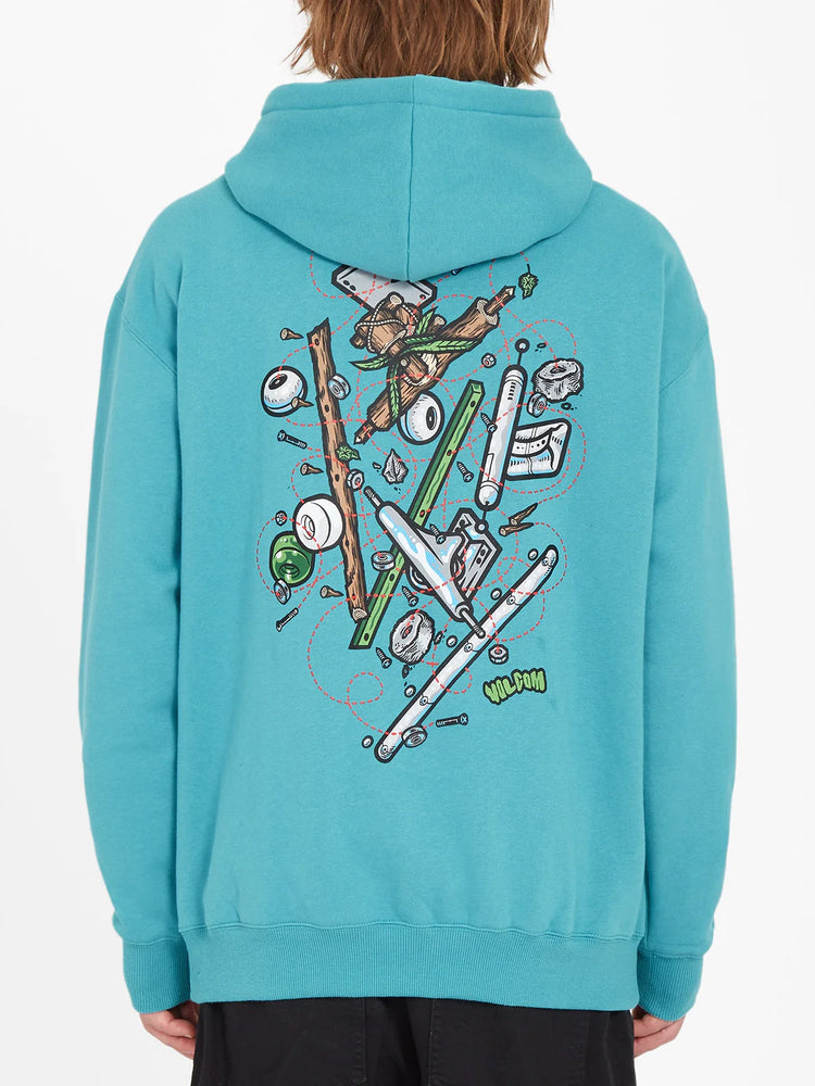 Volcom Todd Bratrud Hoodie - Temple Teal