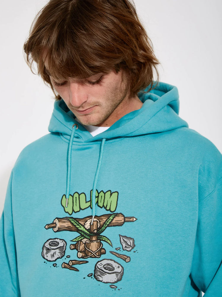Volcom Todd Bratrud Hoodie - Temple Teal