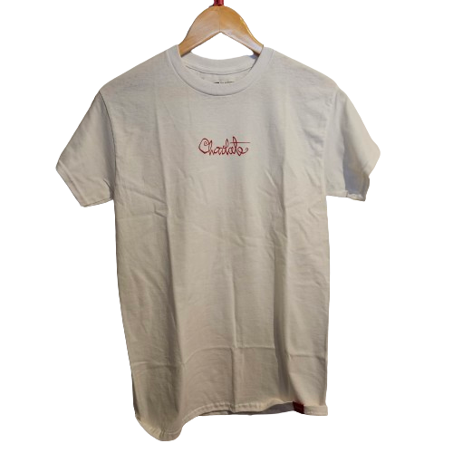 Chocolate '94 Script T Shirt - White