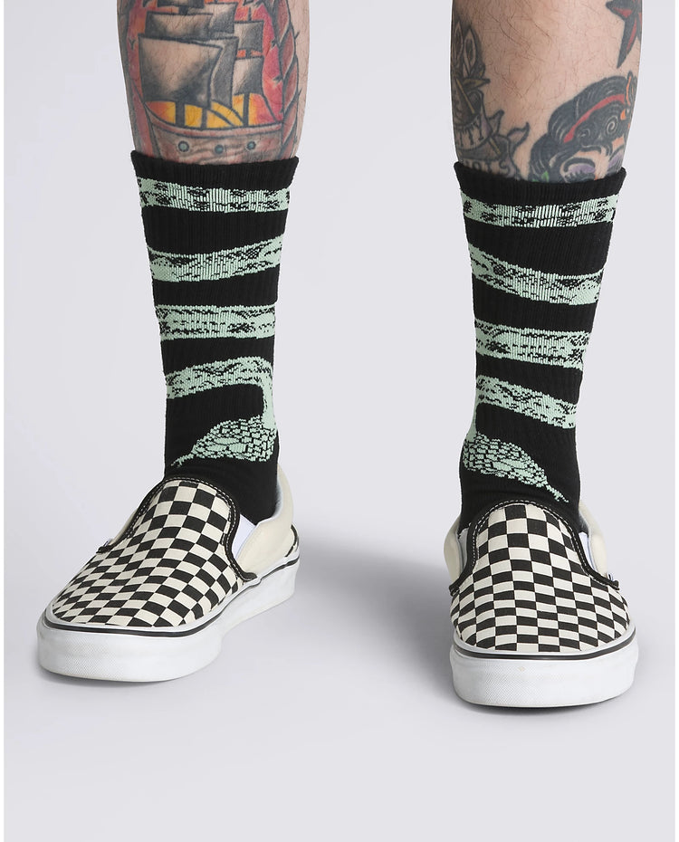 Vans Digital Dementia Crew Socks - White