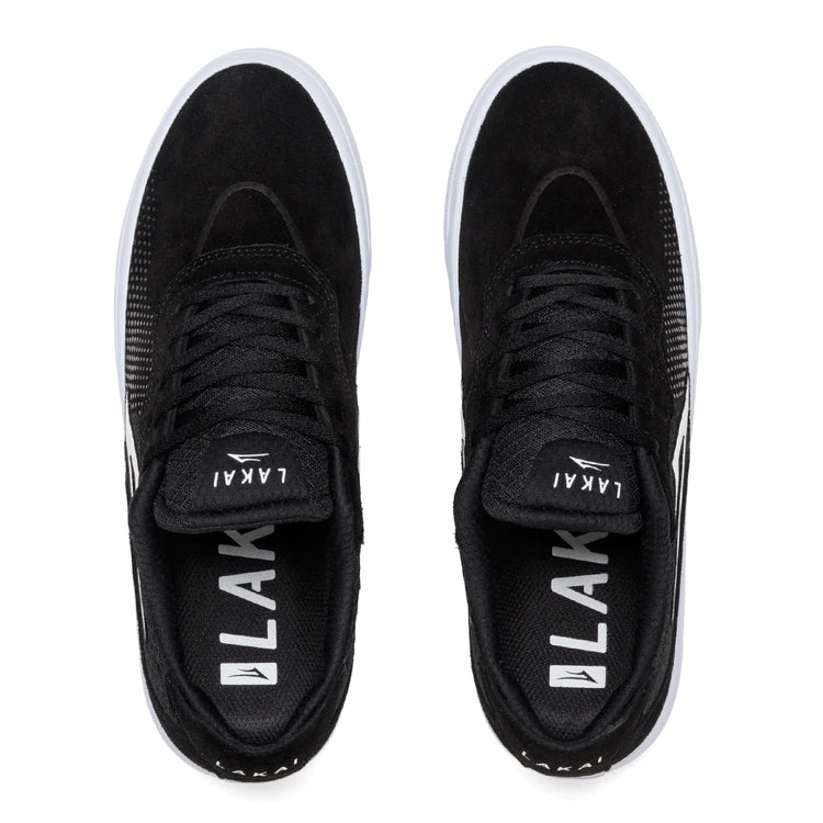 Lakai Essex Skate Shoes - Black Suede