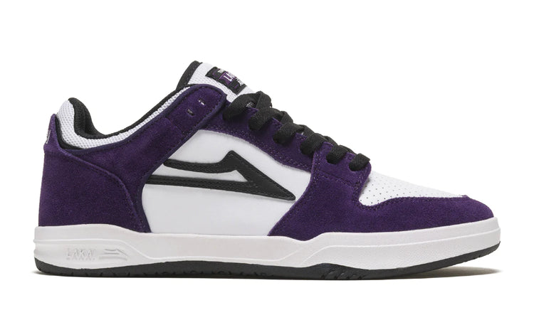 Lakai Telford Low Skate Shoes - Grape