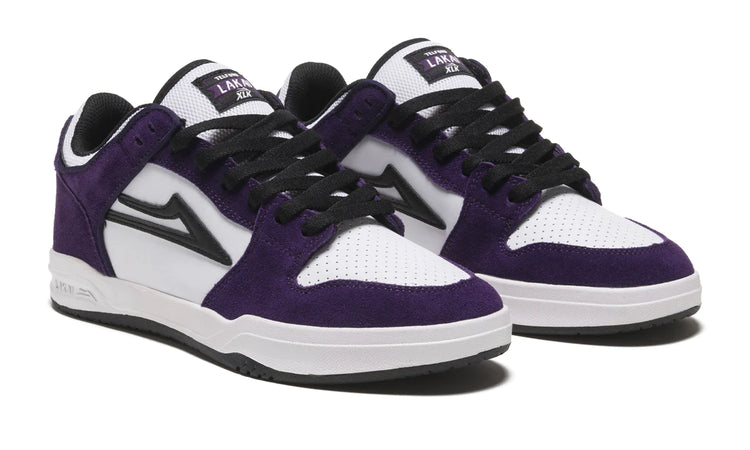 Lakai Telford Low Skate Shoes - Grape