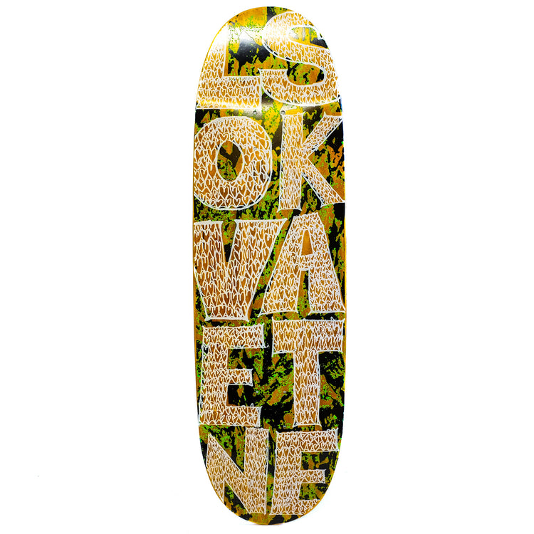 Lovenskate Scribble Heart Football Deck - 9"