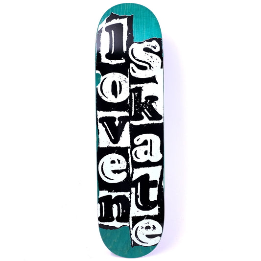 Lovenskate Tear Logo Deck - 8.5"