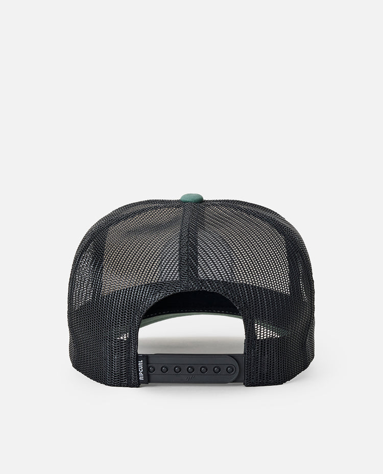 Ripcurl Custom Curve Trucker - Bone/Aloe
