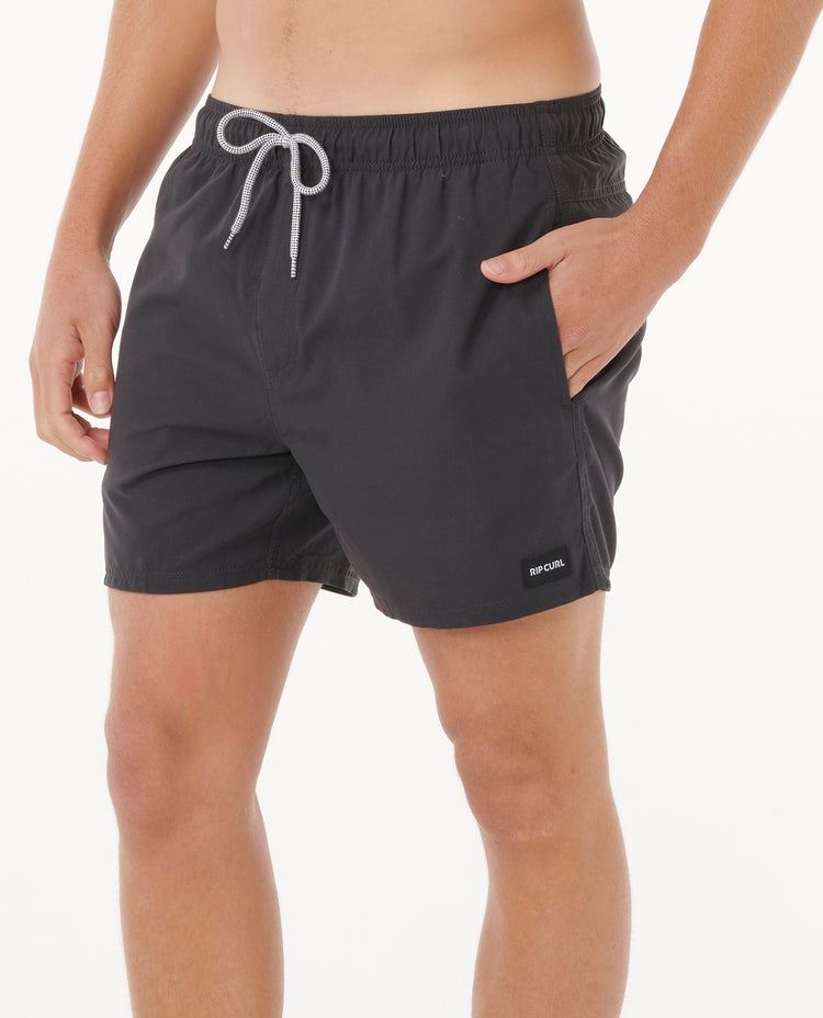 Ripcurl Offset 15 Volley Shorts - Black