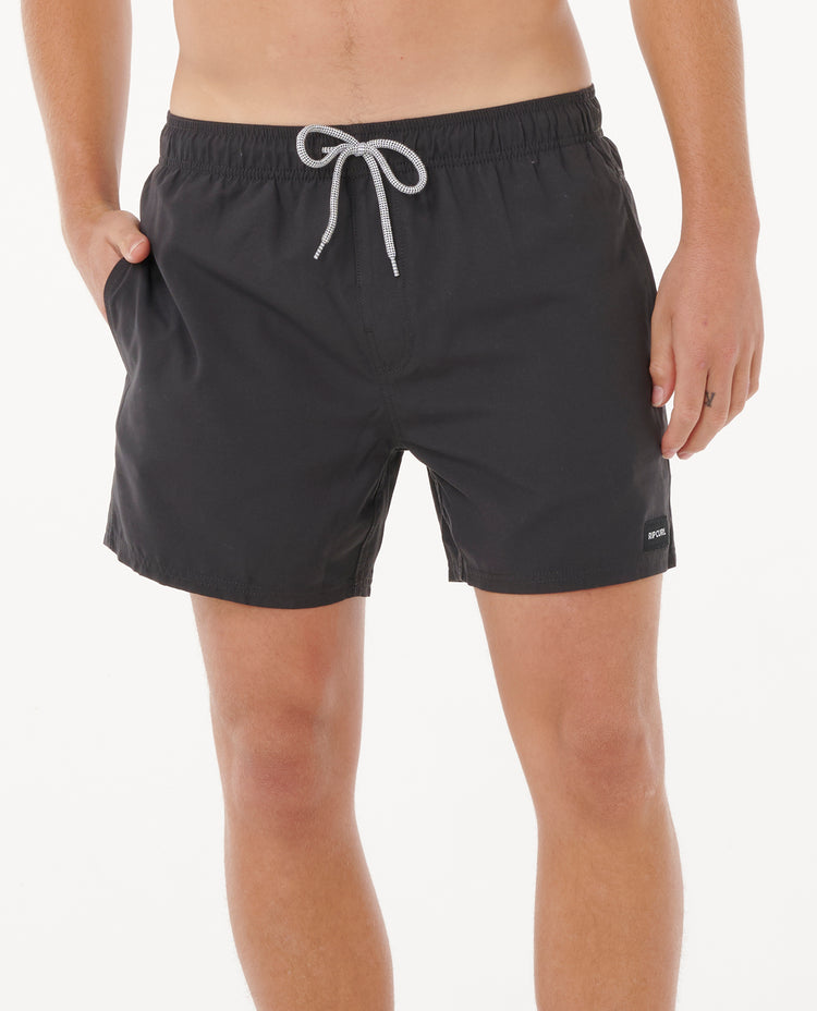 Ripcurl Offset 15 Volley Shorts - Black